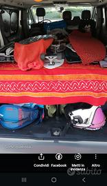 letto doghe van camper renault trafic e vivaro 