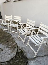 Sedie da giardino
