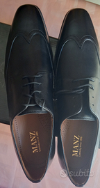 Scarpe classiche Manz 46 nere nuove
