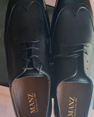 Scarpe classiche Manz 46 nere nuove