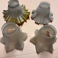 Set porta lampade vintage