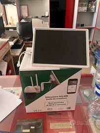 Telecamera solare motorizzata da esterno