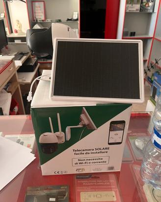 Telecamera solare motorizzata da esterno