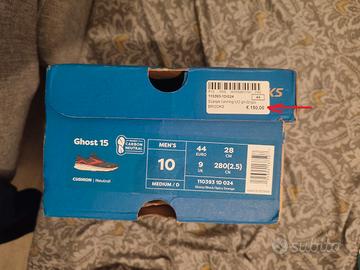 Brooks Ghost 15 Men Running Shoes – EU 44 – New wi