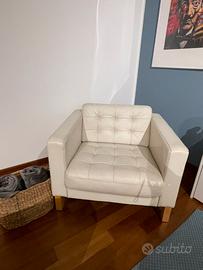 IKEA poltrona pelle modello Landskrona