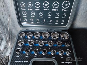 Set di bussole multiprofilo Torx