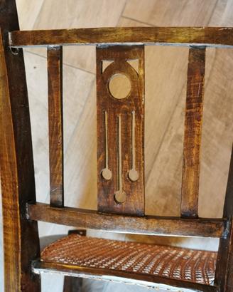 Sedie in legno anni 40