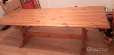 tavolo stile rustico