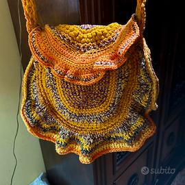 Borsa uncinetto cotone