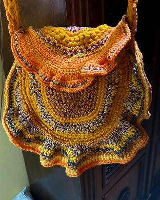 Borsa uncinetto cotone