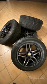 4 CERCHI ORIGINALI PORSCHE MACAN 18"+4GOMME NEVE