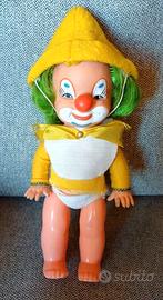 Bambola Clown Pagliaccio vintage 20 cm