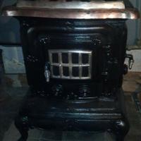 Stufa Antica in Ghisa – Stile Liberty – Restaurata