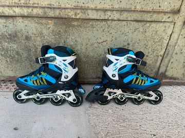Pattini in linea oxelo fit 5 junior regolabili