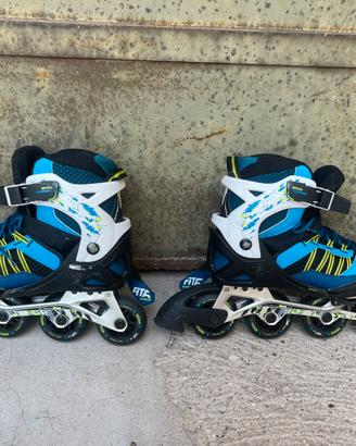 Pattini in linea oxelo fit 5 junior regolabili