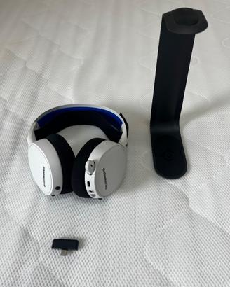 SteelSeries Arctis 7P+ Wireless PS5 / PS4 con scat