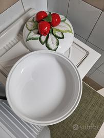 Centrotavola in ceramica