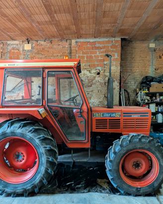 trattore Same Taurus 60DT Export+trincia+rimorchio