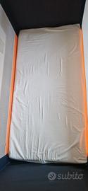 materasso lettino/ campeggio 60x 120 sfoderabile 
