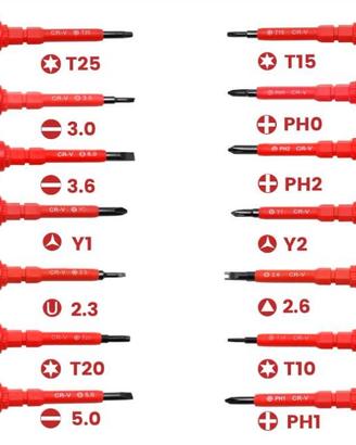 Set Cacciavite isolati 14in1