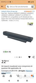 batteria compatibile  PC Acer Aspire One 532