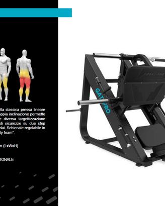 leg press 45° GATEPRO promozione spedizione prime