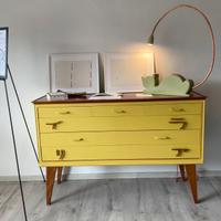 Cassettiera Giapponese  grande gialla