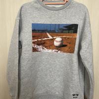 Felpa Bershka baseball taglia S