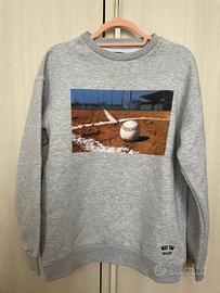 Felpa Bershka baseball taglia S