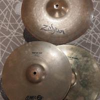 piatti zildjian crash + hihat