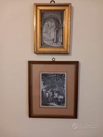 Set 2 stampe antiche