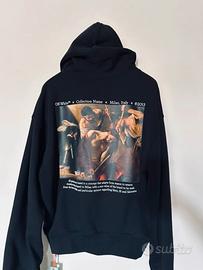 Felpa Off-White Caravaggio Nera