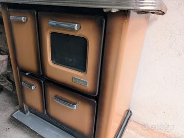 cucina economica, a legna