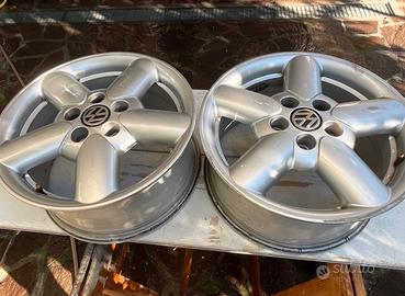 Coppia 2 Cerchi in Lega 16" VW Transporter T4 Cara