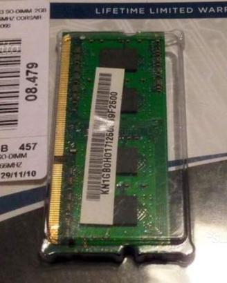 Memoria RAM DDR3 Pc3-8500 1066Mhz 1GB SODIMM