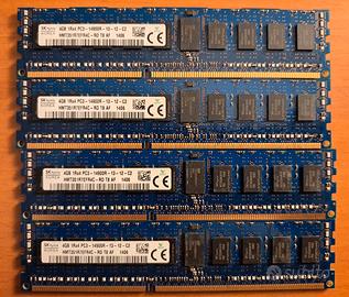 memoria ram 16gb ddr3 ecc  PC14900R