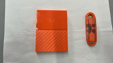 HD Western Digital My Passport 1tb arancione