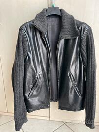 Giubbotto uomo in similpelle