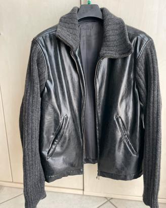 Giubbotto uomo in similpelle