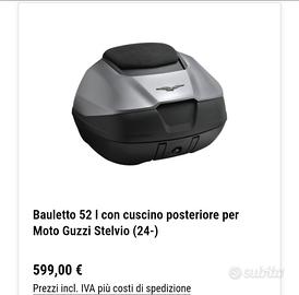 Bauletto moto Guzzi
