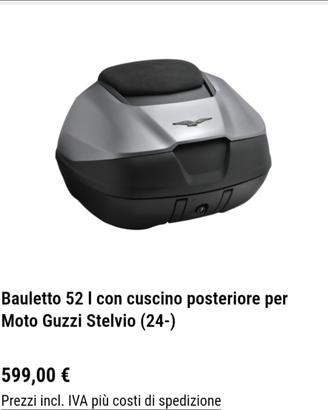 Bauletto moto Guzzi