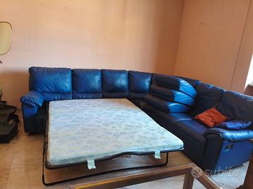 Divano letto in pelleNatuzzi