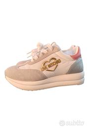 Love Moschino Sneaker D RUN40 MIX – Bianco – Nuove
