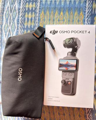 Dji osmo pocket 4  creator combo