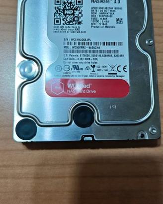 HHDD WD RED X NAS 3 TB