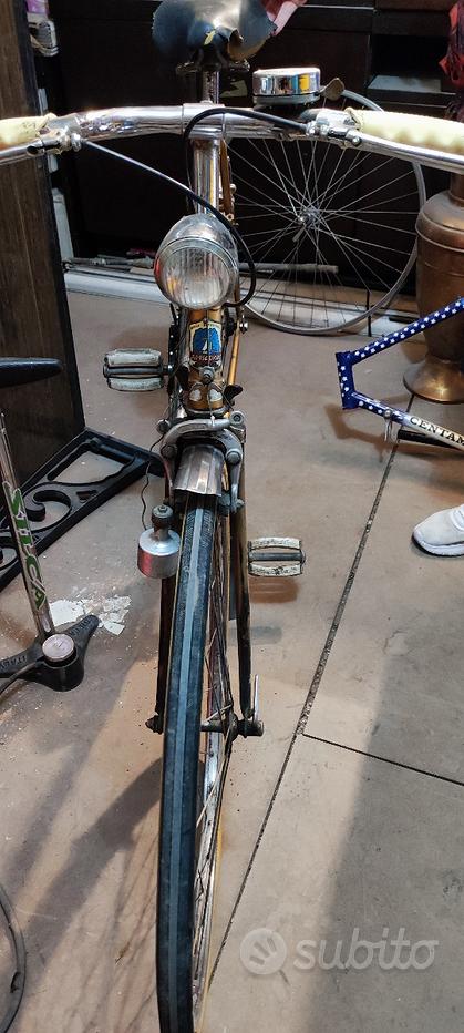 Ancien Guidon Condorino Spécial En Acier Chromé – Rare Pièce Vintage Pour Vélo De Course Ou Touring