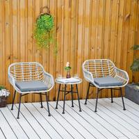 Sedie da giardino con tavolino