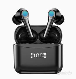 NUOVO Cuffie Bluetooth Wireless 5.3 Auricolari LED