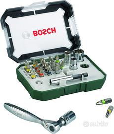 Bosch 26 pz. Set di Avvitamento con Cricchetti