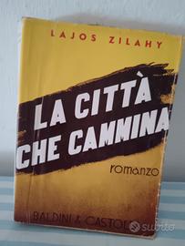 libro vintage la città che cammina lajos zilahy 